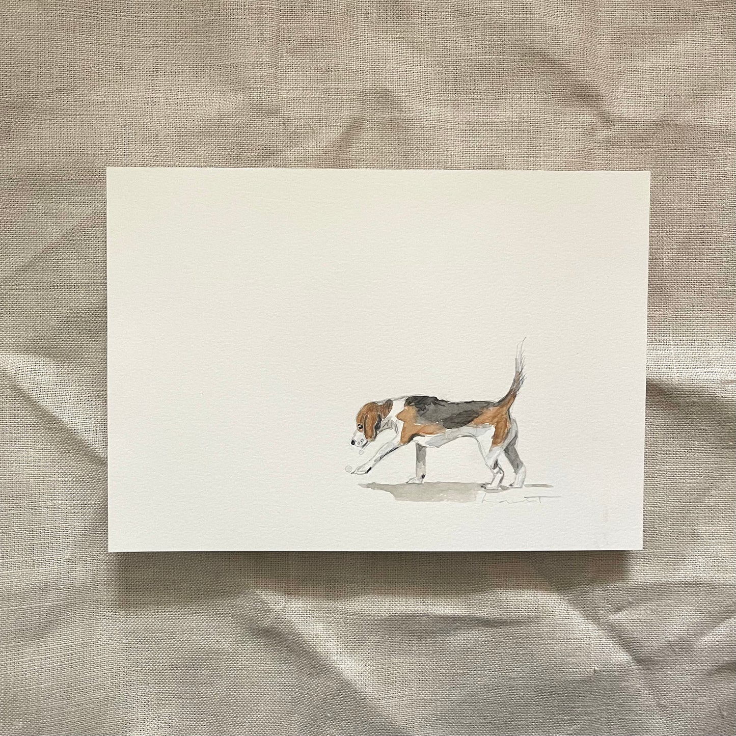 'Happy Wanderer' Beagle