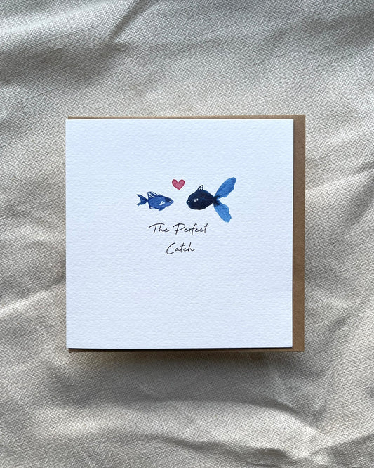 'The Perfect Catch' Valentine's Day card